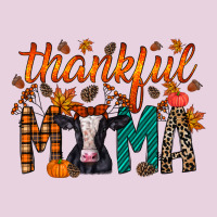 Thankful Mama Holstein Cow Ladies Tee | Teevron