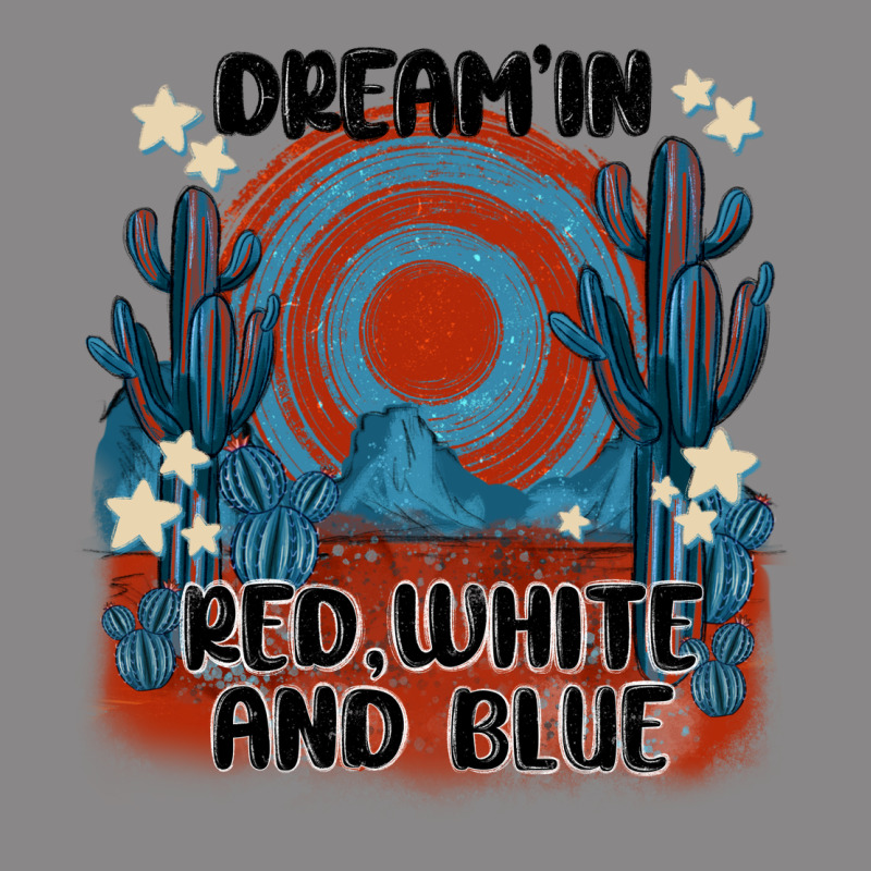Dream' In Red White And Blue Vintage Tee by MaliasSmallBusiness | Teevron
