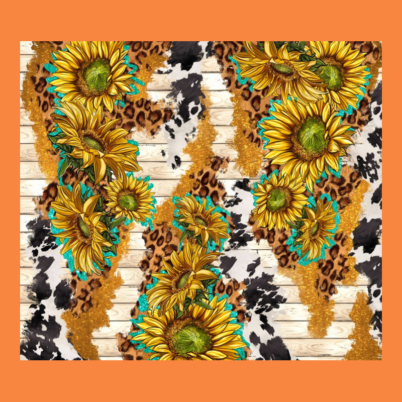 Sunflowers With Patterns Premium Sweatshirt by TumblerDesignByShophia | Teevron