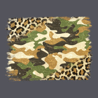 Leopard Camo Pattern Background Vintage Hoodie | Teevron