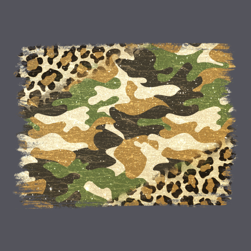 Leopard Camo Pattern Background Vintage Hoodie by Jasminsmagicworld | Teevron