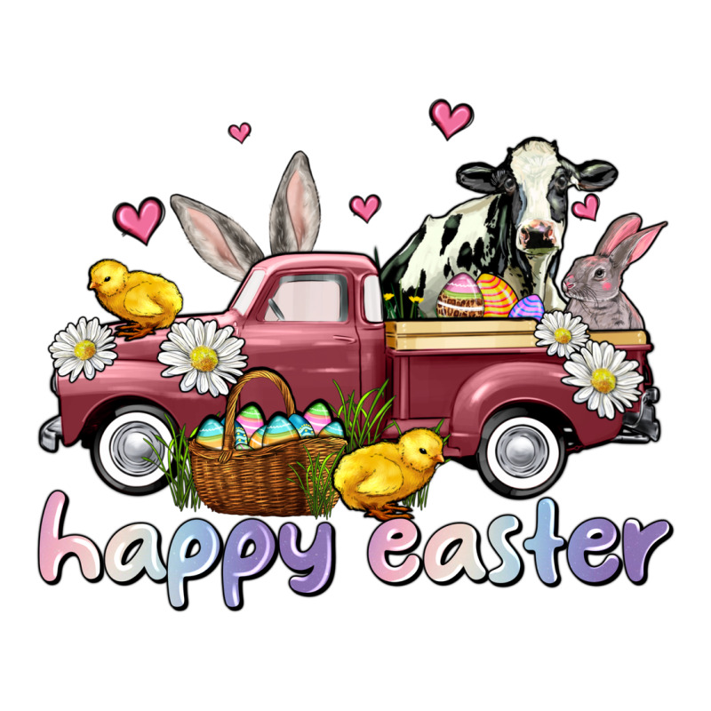 Happy Easter Trucks Premium Tee by AdoDesignShop | Teevron