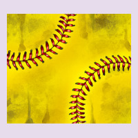Distressed Softball Pattern Premium Hoodie | Teevron