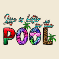 Life Is Better İn The Pool Ladies Tee | Teevron
