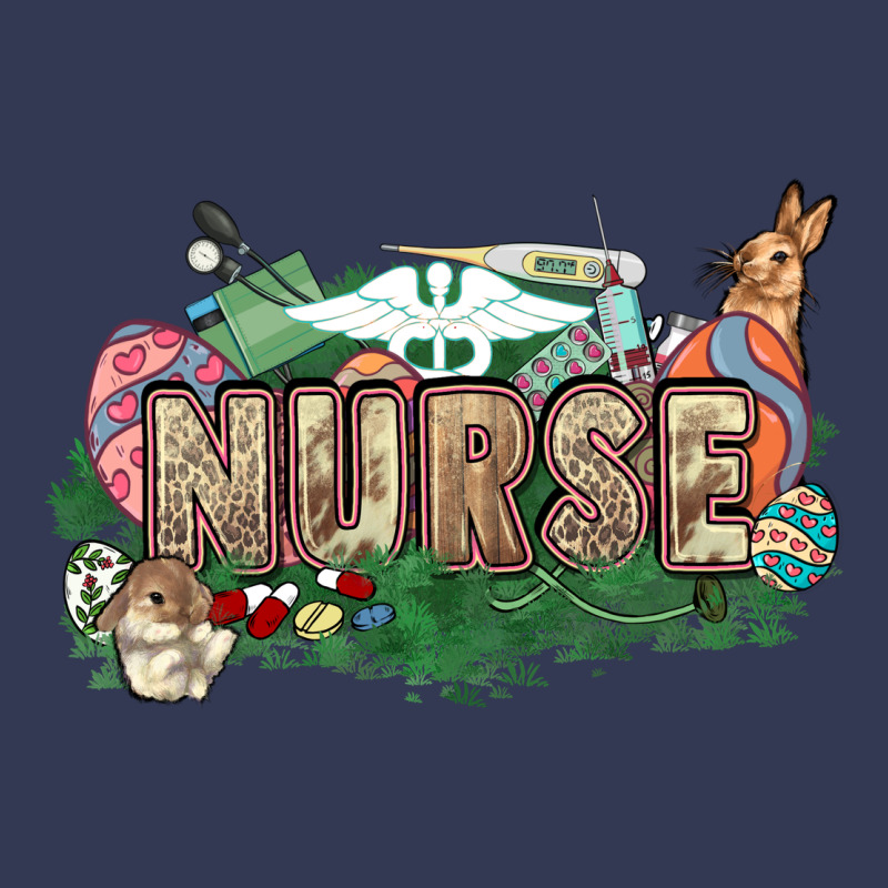 Easter Egg Nurse Bunny Easter Day Heavyweight Hoodie by HowdyJamesFarm | Teevron