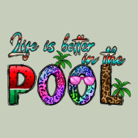 Life Is Better İn The Pool Ladies Tee | Teevron