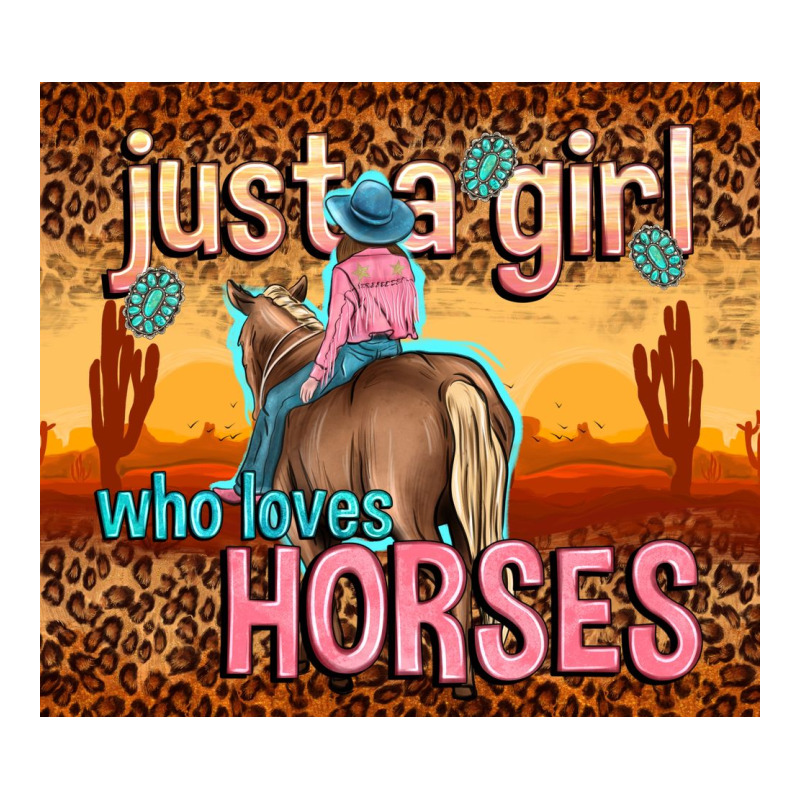Just A Girl Who Loves Horses Premium Sweatshirt by TumblerDesignByShophia | Teevron