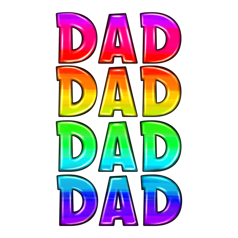 Lgbtq Dad Ladies Tee by HRA Design Shop | Teevron