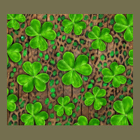Saint Patricks Day Shamrock And Leopard Vintage Hoodie | Teevron