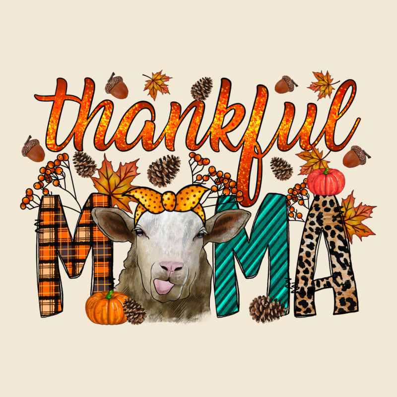 Thankful Mama Sheep Ladies Tee by RacoonDesign | Teevron