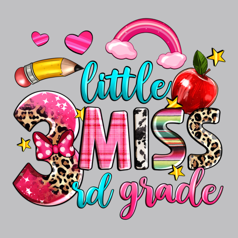 Little Miss Third Grade Long Sleeve Tee by NancyCooperArtShop | Teevron
