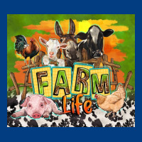 Farm Life With Animals Premium Sweatshirt | Teevron