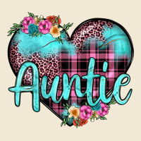 Auntie Leopard Turquoise Heart Premium Tee | Teevron