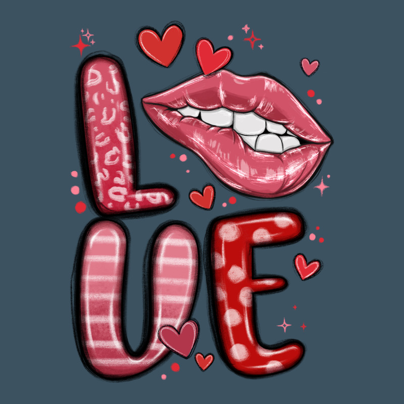 Western Love Lips Urban Heavy Tee by MaliasSmallBusiness | Teevron
