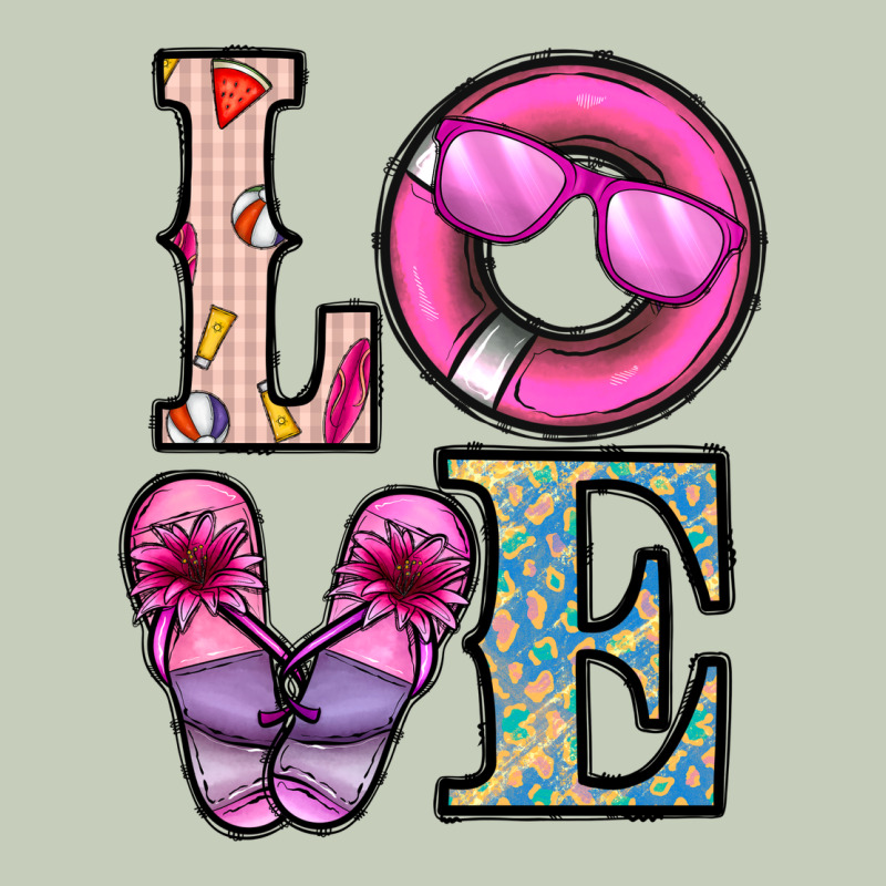 Love Summer Ladies Tee by CowhideDigitalArt | Teevron
