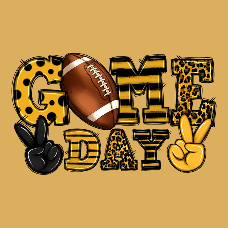 Game Day Yellow And Black Team Color Premium Hoodie by HowdyJamesFarm | Teevron