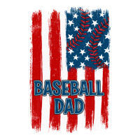 baseball dad american flag | Teevron