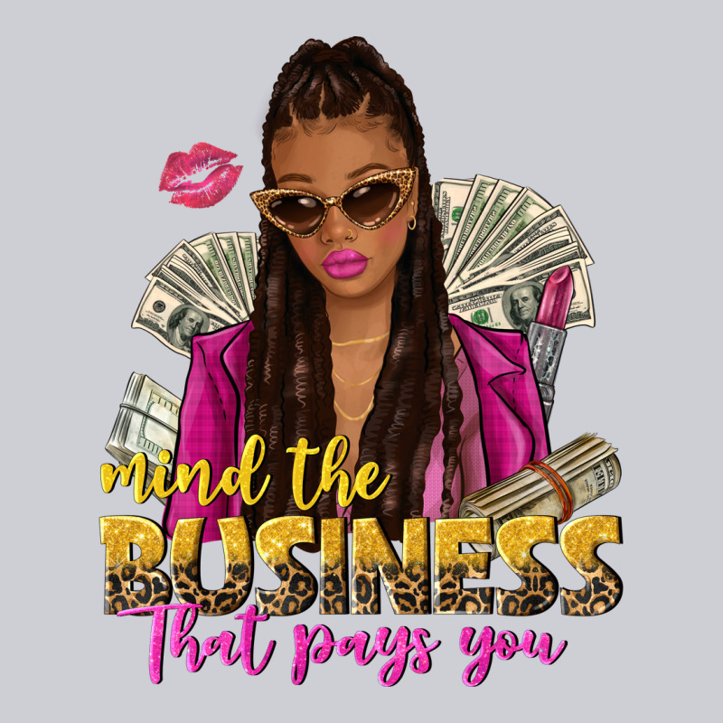 Mind The Business That Pays You Afro Woman Heavyweight Sweatshirt by NancyCooperArtShop | Teevron