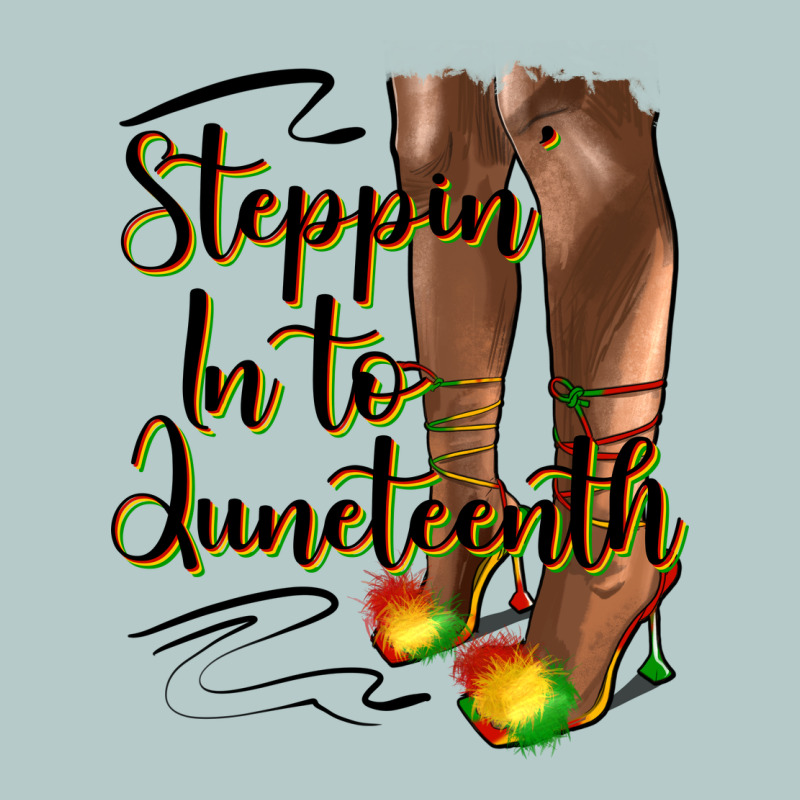 Steppin' In To Juneteenth Heels Heavy Core Tee by HRA Design Shop | Teevron