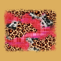 Valentine's Day Cowhide Leopard Background Premium Hoodie | Teevron
