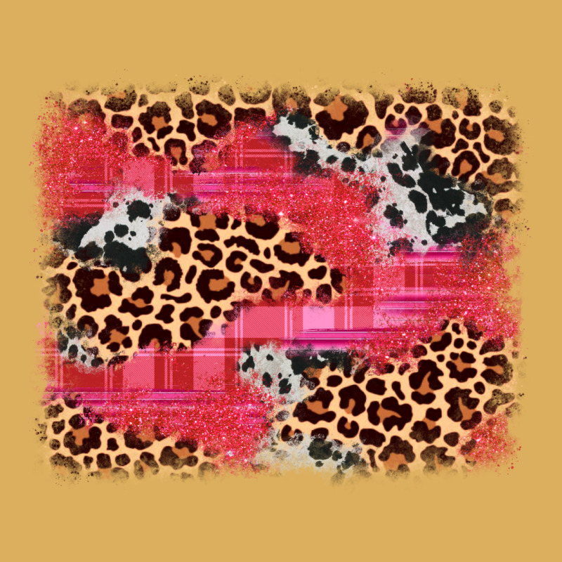 Valentine's Day Cowhide Leopard Background Premium Hoodie by JahusDesignShop | Teevron