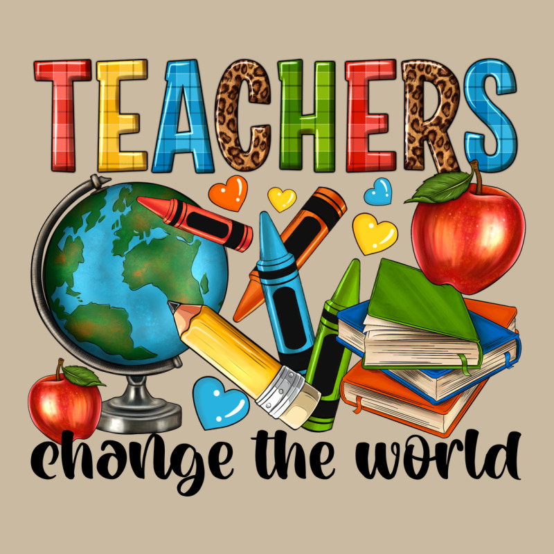 Teachers Change The World Long Sleeve Tee by NancyCooperArtShop | Teevron