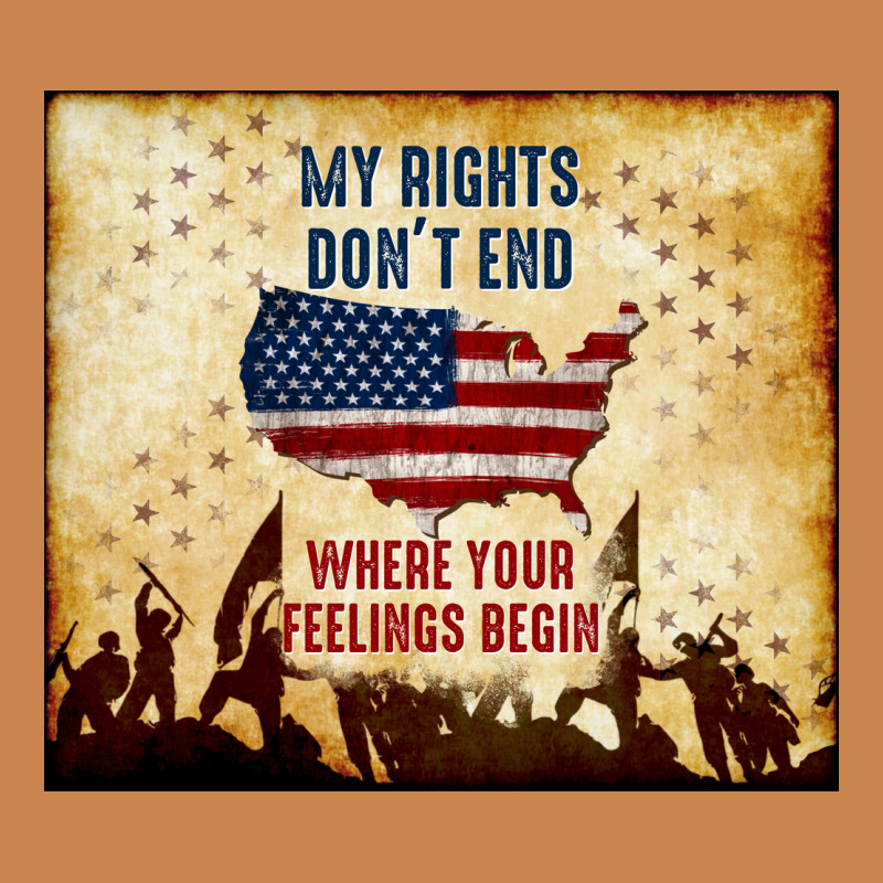My Rights Don't End Heavyweight Hoodie by TumblerDesignByShophia | Teevron