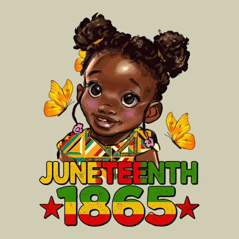 Juneteenth 1865 Afro Girl Heavy Core Tee by HRA Design Shop | Teevron