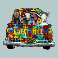 Farm Life Truck Autism Heavy Core Tee | Teevron