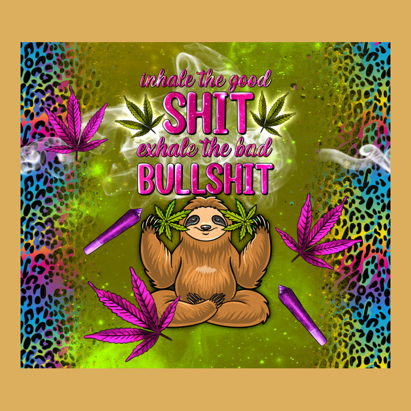 Inhale The Good Shit Exhale The Bad Bullshit Premium Hoodie by TumblerDesignByShophia | Teevron