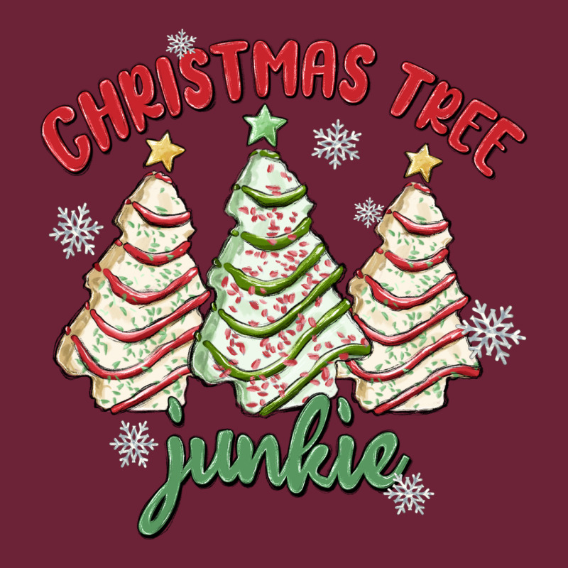 Christmas Tree Junkie Long Sleeve Tee by MaliasSmallBusiness | Teevron
