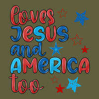 Love Jesus And America Too Vintage Tee | Teevron