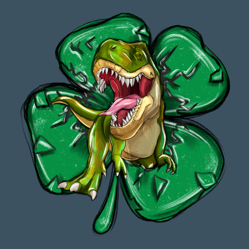 Dinosaur St Patricks Day Urban Heavy Tee by MaliasSmallBusiness | Teevron
