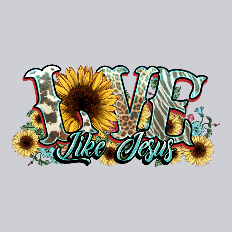 Love Like Jesus Sunflowers Heavyweight Sweatshirt by NancyCooperArtShop | Teevron