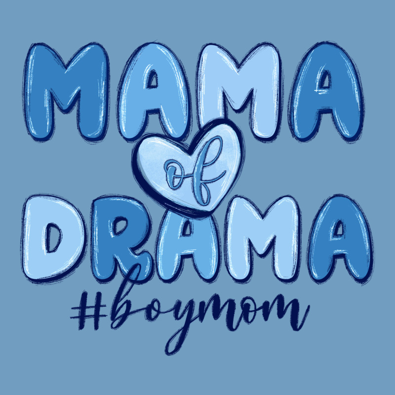 Mama Of Drama Boy Mom Urban Heavy Tee by MaliasSmallBusiness | Teevron