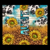 Aunt Sunflower Leopard Glitter Premium Sweatshirt | Teevron