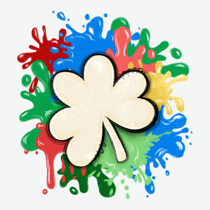 St Patricks Day Shamrock Autism Urban Heavy Tee by MaliasSmallBusiness | Teevron