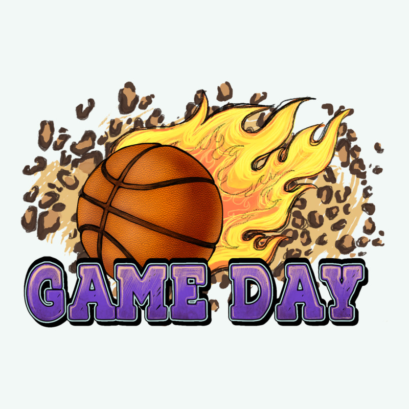 Game Day Basketball Leopard Flames Fireball Premium Hoodie by HowdyJamesFarm | Teevron