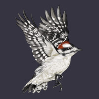 Flying Downy Woodpecker Vintage Hoodie | Teevron