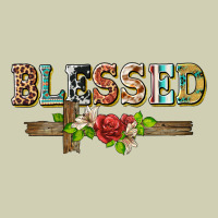 Blessed And Floral Cross Heavy Core Tee | Teevron