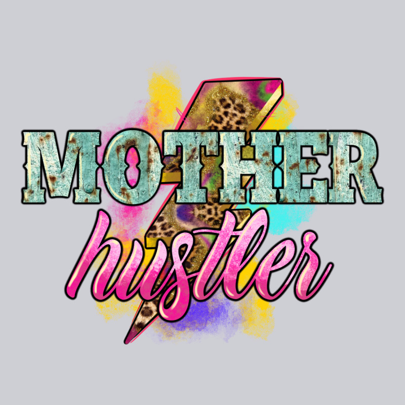 Mother Hustler Lightning Bolt Heavyweight Sweatshirt by NancyCooperArtShop | Teevron