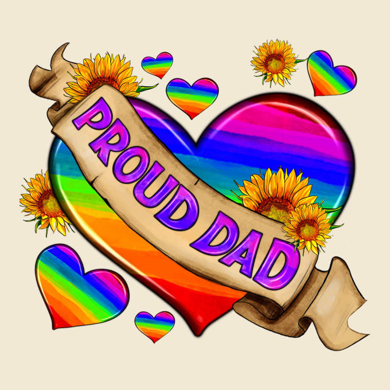 Lgbtq Proud Dad Ladies Tee by HRA Design Shop | Teevron
