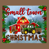 Small Town Christmas Mousepad Premium Tee | Teevron