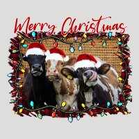 Merry Christmas Cows Zipper Hoodie | Teevron