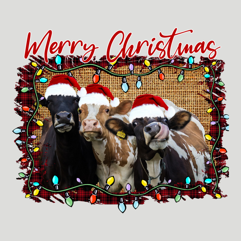Merry Christmas Cows Zipper Hoodie by Bettercallsaul | Teevron