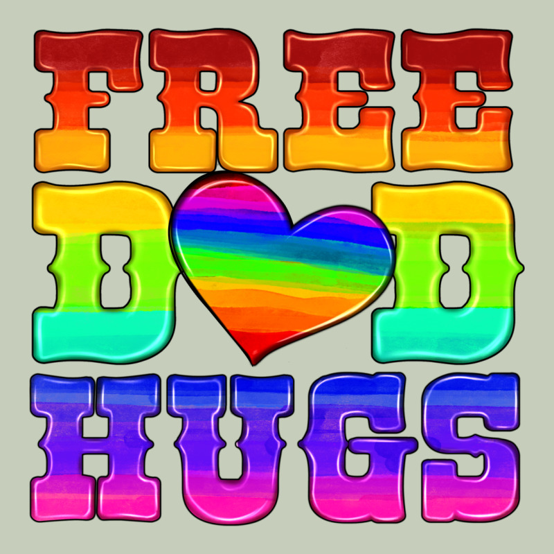 Lgbtq Free Dad Hugs Ladies Tee by HRA Design Shop | Teevron