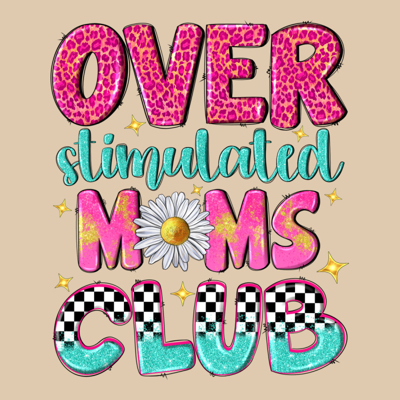 Over Stimulated Moms Club Heavyweight Sweatshirt by NancyCooperArtShop | Teevron