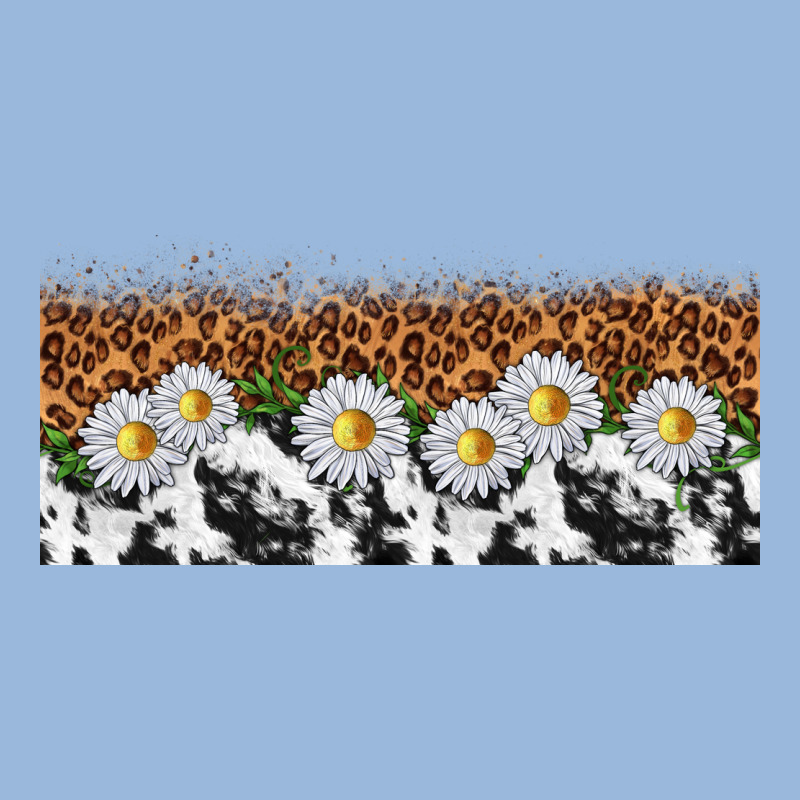 Cowhide Leopard Daisies Premium Hoodie by TumblerDesignByShophia | Teevron