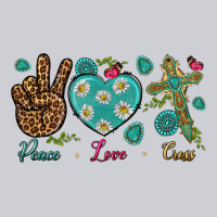 Peace Love Cross Heavyweight Sweatshirt | Teevron