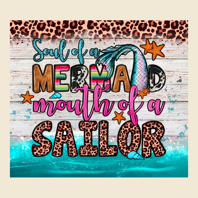 Soul Of A Mermaid Mouth Of A Sailor Premium Tee by JahusDesignShop | Teevron